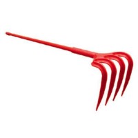 RASTRELLO ROSSO CON MANICO...