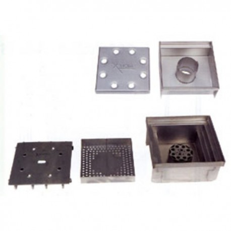 LADE ZONDER LADE S1B 200x200x80 mm.