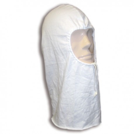 WITTE BALACLAVA POLYESTER KATOEN