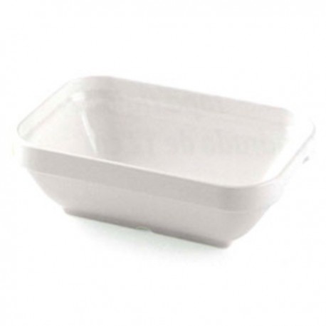 RECTANGULAR POLYCARBONATE DISH 13 cm....