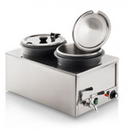 LONČICA ZA JUHU OD BAIN-MARIE 2x8 LTS.