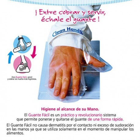 CLEAN HANDS MANOPLA MANIPULACION DE...