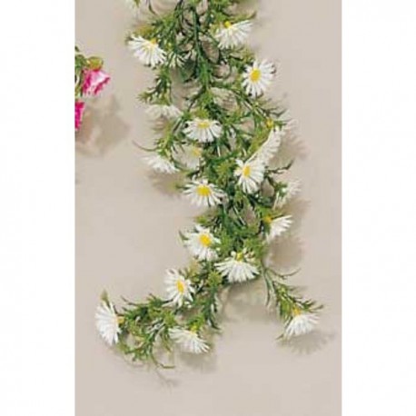 DAISIES GARLAND FOR DECORATION 270 cm.