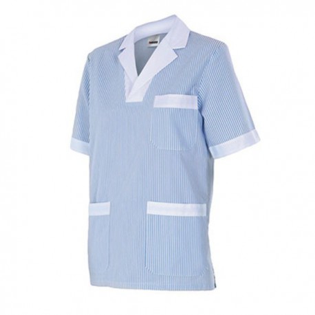 PYJAMA SHIRT MRS. GESTREEPT 3 ZAKKEN