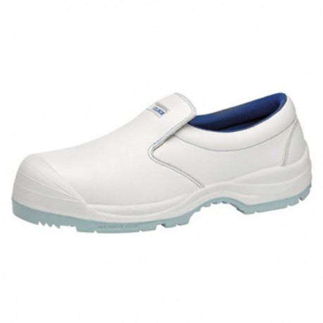 WHITE SHOES WITH ROBUST ALISO TOE