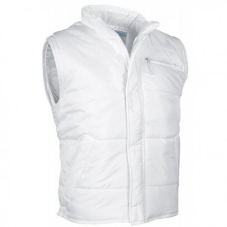 VALENTO WHITE ARCTIC NYLON VEST