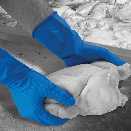 LUVAS DE NITRILO FINITO LONGO POLYCO...