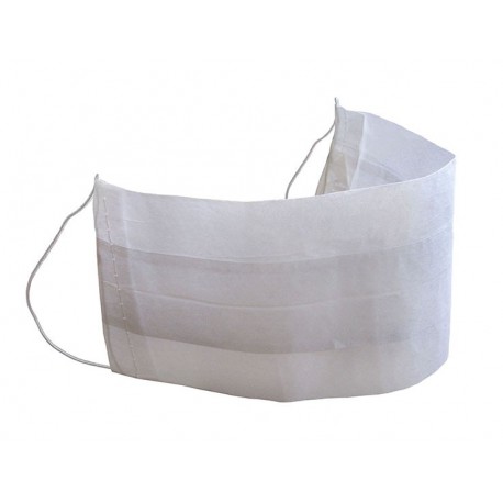 MÁSCARAS DE PAPEL BRANCO DE 1 CAMADA...