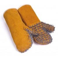 MANOPLES CUIR PALMA MALLA...