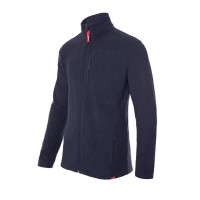 GIACCA IN PILE BLU NAVY