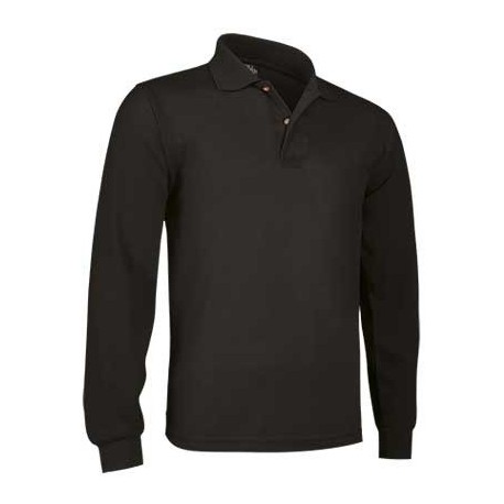 LONG POLO-SLEEVED PREDATOR BLACK