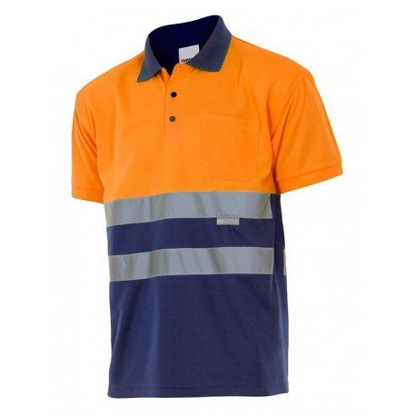 HOCHSICHTBARES KURZARM-POLOSHIRT...
