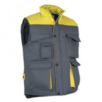 VEST THUNDER CINZA AMARELO