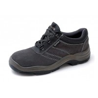 SAPATOS DE COURO CINZENTO...