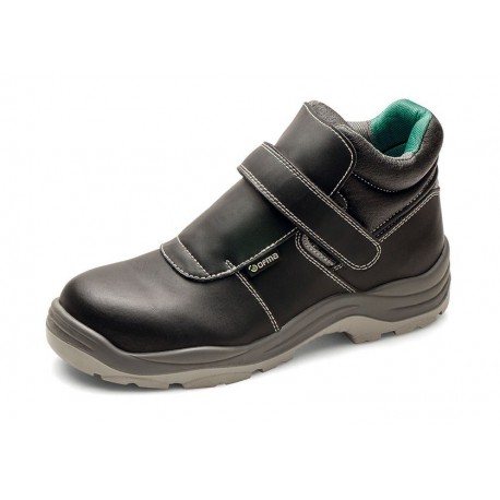 BOTA NEGRA PIEL CON PUNTERA S3+CI VESTA