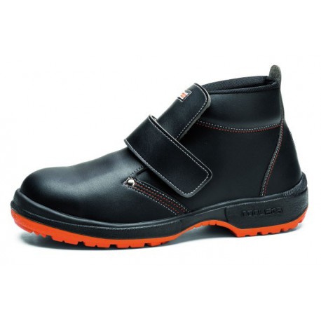 BOTA NEGRA S3 + CI VELCRE ROURE ROBUSTA
