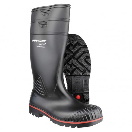 DUNLOP ACIFORT CRNE ČIZME S KAPU