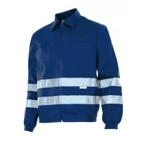 REFLECTIVE NAVY JACKET