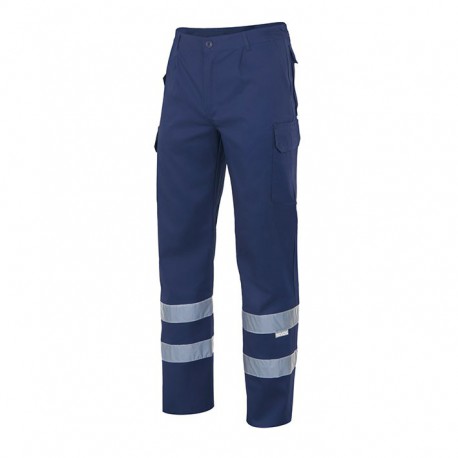 PANTALON REFLECTANTE MARINO
