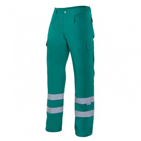 PANTALON REFLECTANTE VERDE