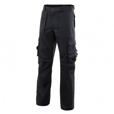 ZWARTE BROEK VAN KATOENEN POLYESTER...