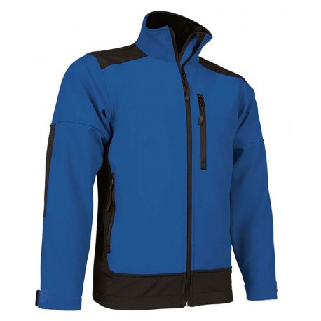 CHAQUETA SOFT SAPONI AZUL NEGRO