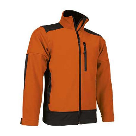 SOFT SAPONI ORANGE BLACK JACKET