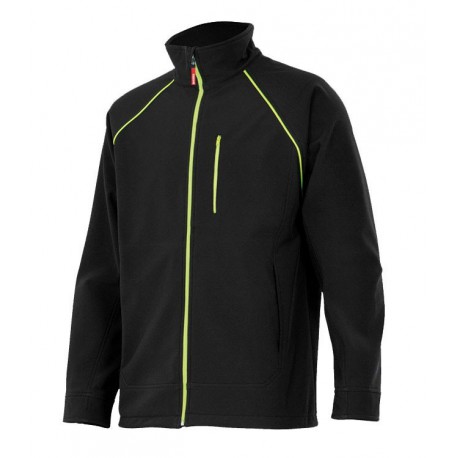 CRNA ŽUTA SOFTSHELL JAKNA