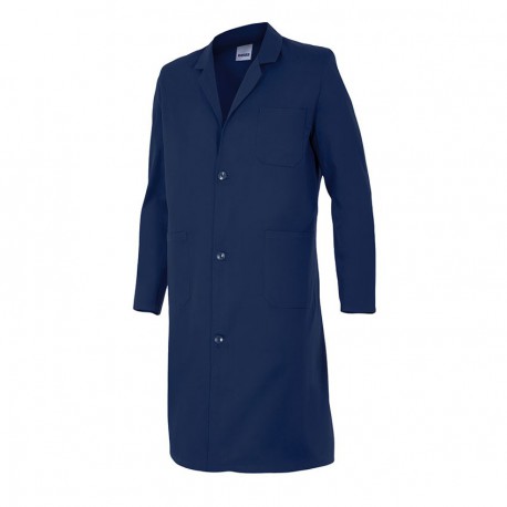 ROBE DE CRO COTON POLYESTER MARIN