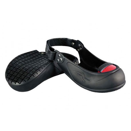 ZWARTE OVERSCHOENEN MET TIGER GRIP...