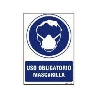 SEÑAL MASCARILLA POLIESTER...