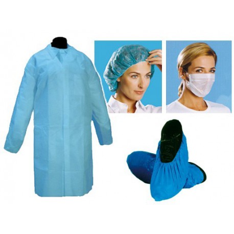 KIT GARMENTS FOR BLUE VISITORS 100...