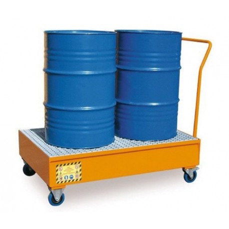 SECCHIO MOBILE PER 2 FUSTI 200 L.
