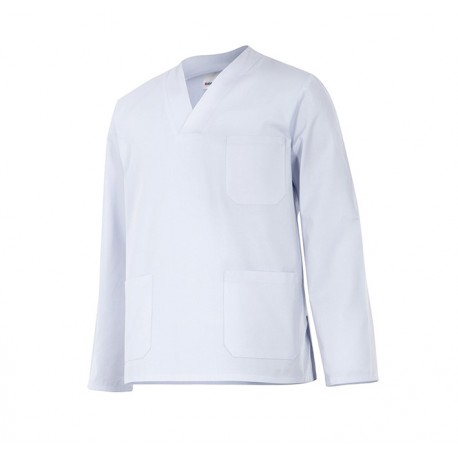 CAMICIA PIGIAMA BIANCA MANICA LUNGA 3...