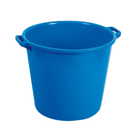 BARREÑO PLASTICO AZUL 30 L. 48x22