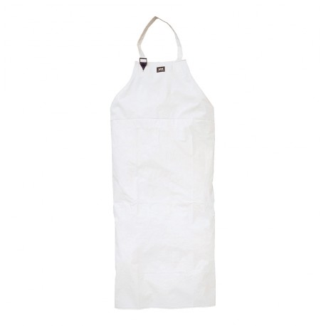 WASSERDICHTE PVC-SCHÜRZE WEISS 120x90...