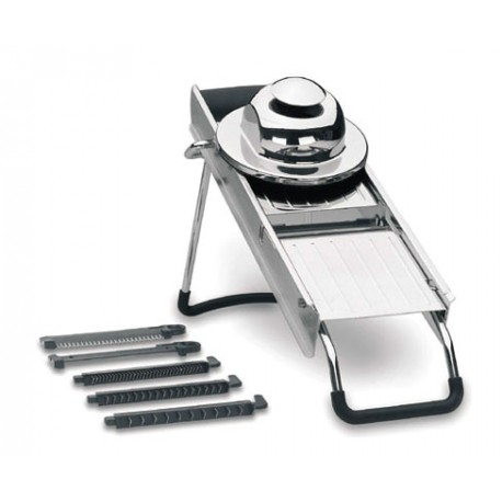 MANDOLINO DI LUSSO IN ACCIAIO INOX 60332