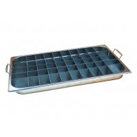 PLATEAU EN ACIER INOXYDABLE...