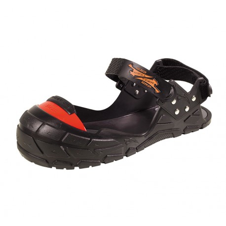 BLACK OVERSHOES WITH TOE CAP VISITOR...