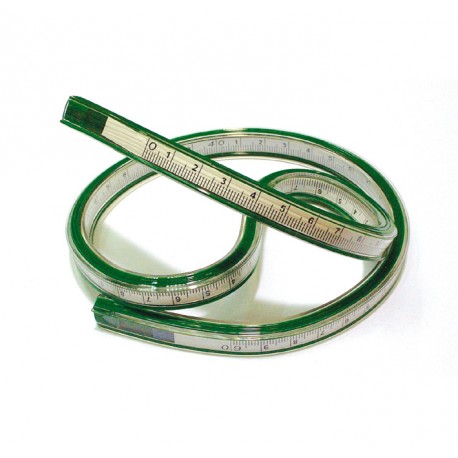 REGLA FLEXIBLE MILIMETRADA 60 cm