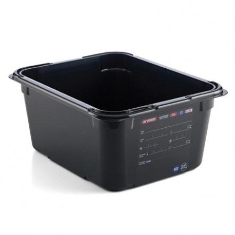 BLACK CONTAINER WITHOUT LID 9 L. GN...