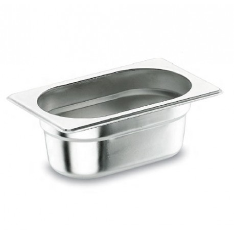 CUBETA INOX. 18/10 265x162x150 mm. 1/4