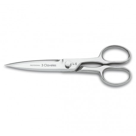 TISORA 9" INOX. POLIDA 3 CLAVELLS 00416