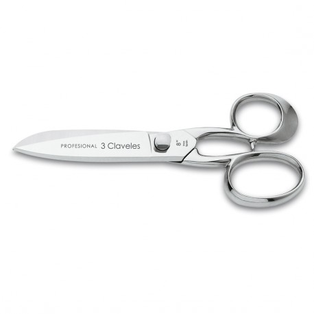 SCISSORS 8" POLISHED STAINLESS STEEL...