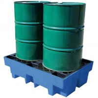 CUBETO PARA 2 BIDONES DE 200 L