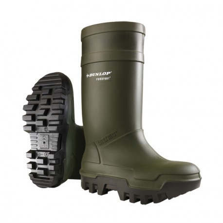 GRÜNER STIEFEL MIT ZEHENKAPPE DUNLOP...