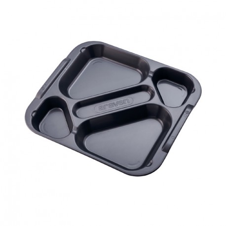 SAFATA NEGRA AMB 5 COMPARTIMENTS 41050