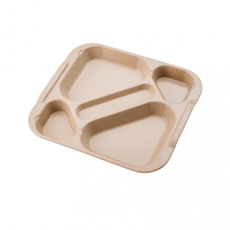 SAFATA BEIGE 5 AMB COMPARTIMENTS 61050