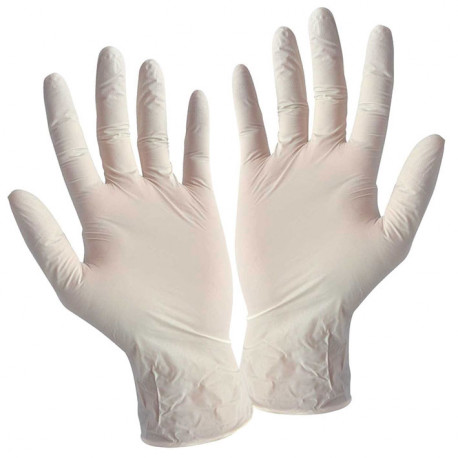 GANTS NITRILE BLANCS SANS POUDRE