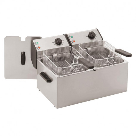 FRIGGITRICE DOPPIA 2 x 5 L. FD 80 DR
